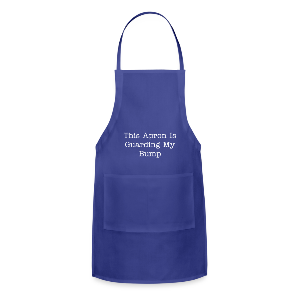 Adjustable Apron - royal blue
